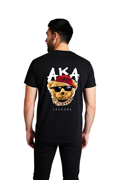 PayBuy Boy Cartoon Bear Printed Men's T-Shirt