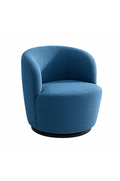 homejoyz Mystic Chair - Bouclé Fabric - 69X66X52Cm - Sky Blue