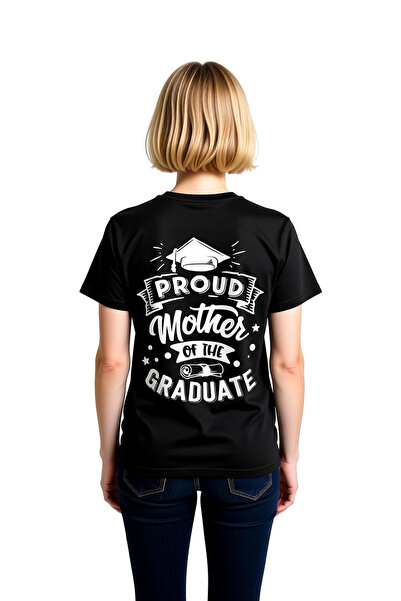 PayBuy Women's Graduation Celebration Printed T-Shirt Proud Mother Vintage De...