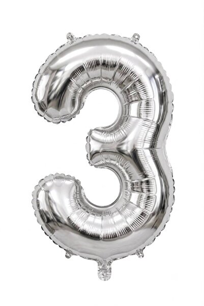 GÜMÜŞ 4 YAŞ BALON 86CM