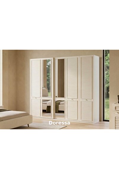 Doressa Living Hella Sürgülü +1 Kapılı Gardırop