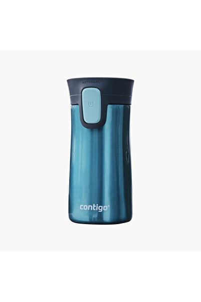 Contigo كوب سفر من الفولاذ المقاوم للصدأ مع غطاء ذاتي الإغلاق وتصميم مقاوم لل...