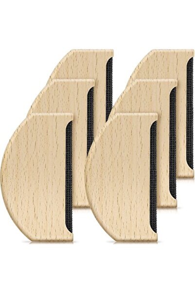 STARSTAR 6-piece wool comb set with wooden hair removal