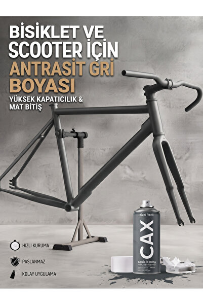 caxcolors CAX Akrilik Sprey Boya - 400 ml, Bisiklet ve Scooter Boyası