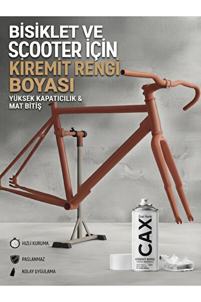 caxcolors CAX Akrilik Sprey Boya - 400 ml, Bisiklet ve Scooter Boyası