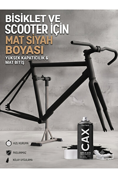 caxcolors CAX Akrilik Sprey Boya - 400 ml, Bisiklet ve Scooter Boyası