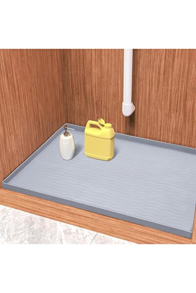 GENERAL URMONA Waterproof Silicone Under Sink Mat Shelf Liner for Kitchen and...