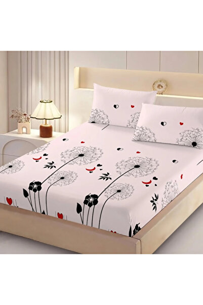 TextiLici Set Husă de pat cu elastic, FixOnBed, 160 x 200 cm, bumbac, 2 fete ...