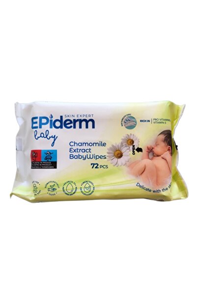 OEM Epiderm, Servetele umede pentru bebelusi cu extract de musetel, 72 buc