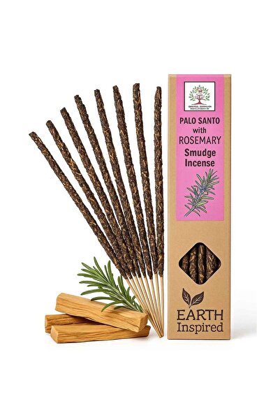 craftmystic Αρωματικά Στικ Smudge Earth Inspired – Δεντρολίβανο και Palo Sant...
