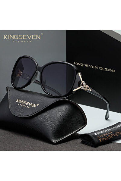 Choice Black Gray KINGSEVEN Trendy Fashion Women's Sunglasses UV400 Polarized...
