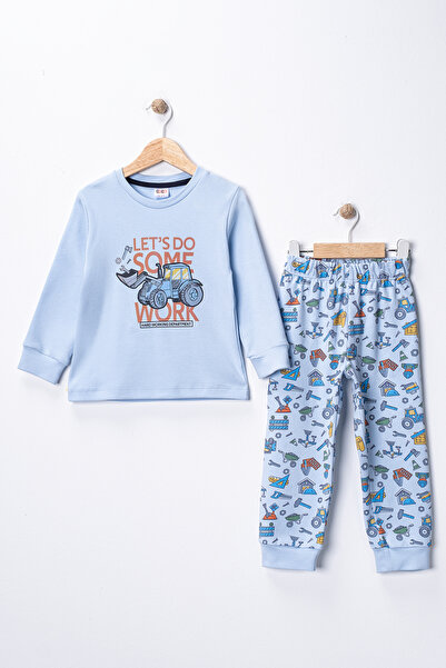 Minitrio Long Sleeve Patterned Children's Pajama Set
