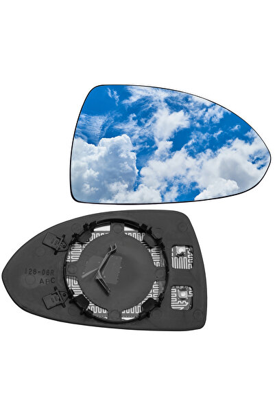 OEM Geam Oglinda Dreapta Incalzit Convex - Opel Corsa D (2006-2014), Opel Cor...