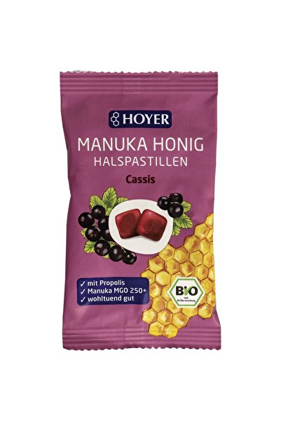 Hoyer Picături cu propolis, coacăze și miere de Manuka 250+, fără gluten, bio...