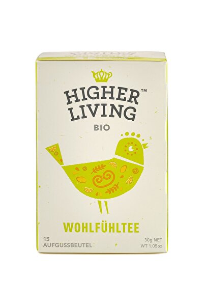 HIGHER LIVING Ceai pentru bunăstare 15 plicuri bio, 30g