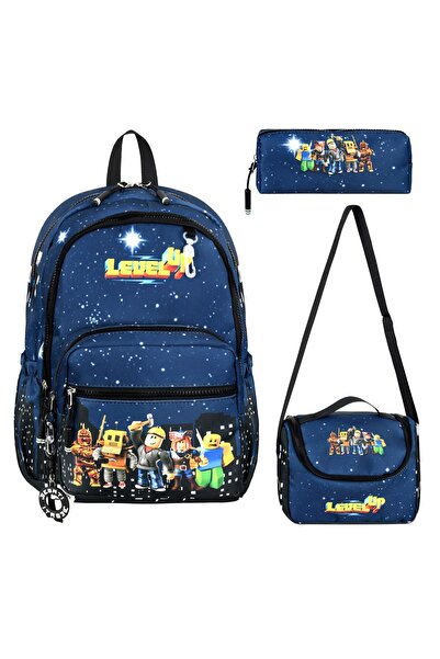 millamoda Luxury School Bag with Accessories and Thermal Compartment for Penc...