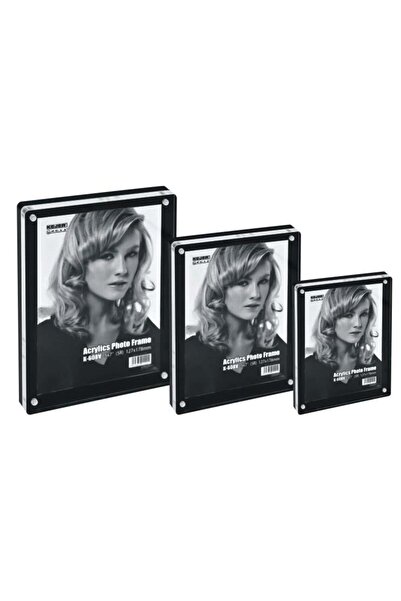 Kejea Acrylic Display With Magnets, For Photos, 153 X 102Mm, - Transparent/Bl...