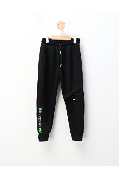 MiniKids Pantaloni de trening Elias negru