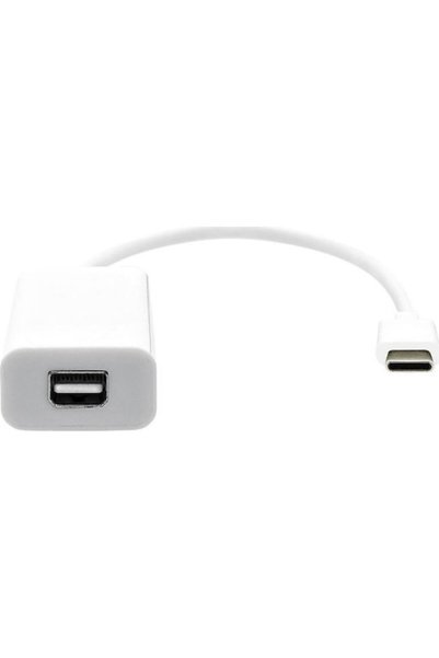 ProXtend Προσαρμογέας USB USB-C Mini DP 20εκ. Λευκός