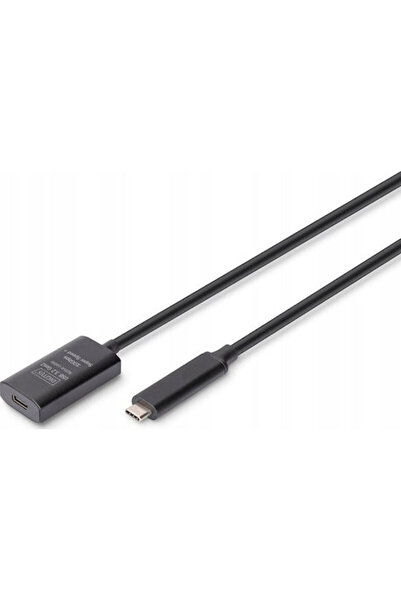 Digitus Καλώδιο επέκτασης USB USB-C σε USB-C Αρσενικό/Θηλυκό 10G 5.00μ