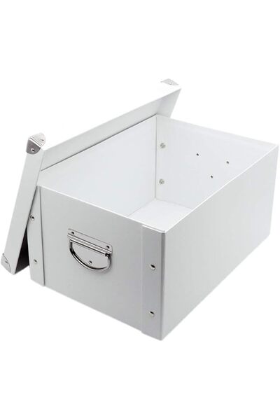 GENERAL GUOZI Collapsible Storage Box, Decorative Memory Box with Lid & Metal...