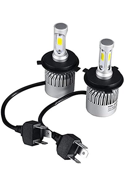 Other مصابيح أمامية LED للسيارة طراز H4 مع إضاءة COB بقوة 8000 لومن و6500 كلف...