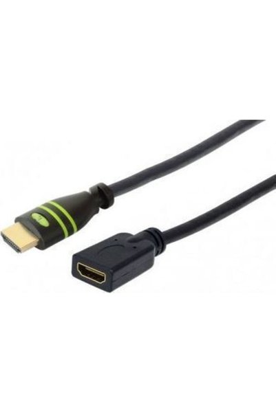 Techly Καλώδιο HDMI αρσενικό - HDMI θηλυκό 7.5μ Μαύρο Κωδικός: ICOC-HDMI2-4-E...