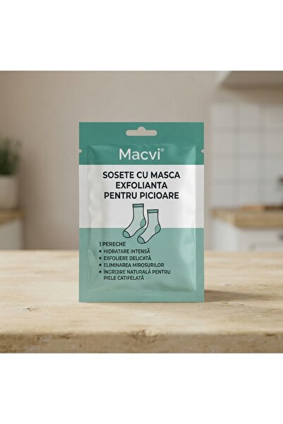 DeaL Șosete exfoliante cu hidratare intensivă — Picioare mătăsoase 💖 🧦