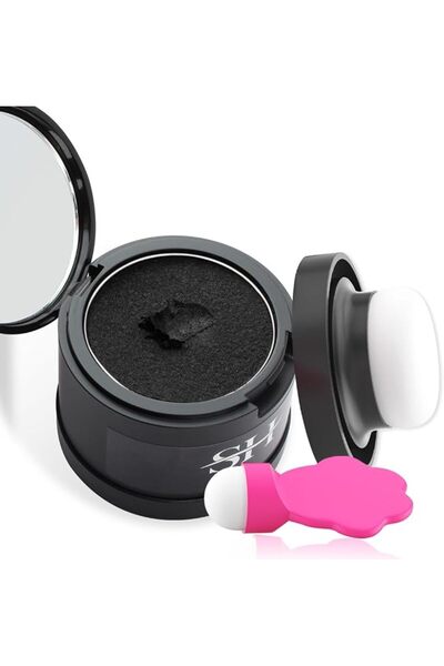 gowwim (Dark-Brown) - Hairline Powder, Hair Root Dye, Instantly Hair Colour S...