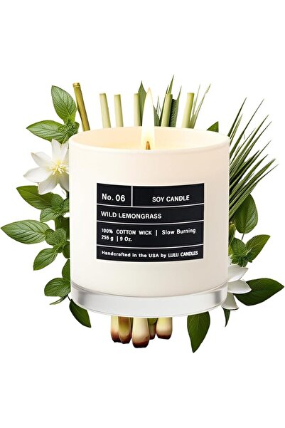 Lulu Candles | Sandalwood Rose | Proudly Made in The USA | Highly Scented & L...