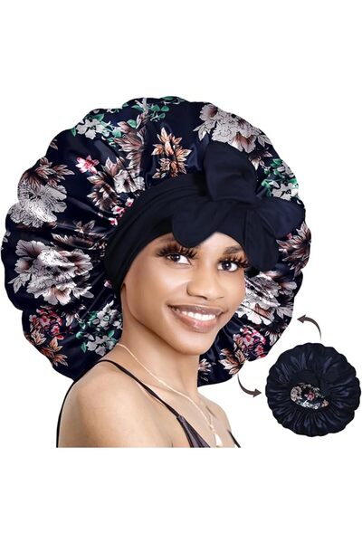BONNET QUEEN Silk Bonnet for Sleeping Women Satin Bonnet Hair Bonnet Night Sl...