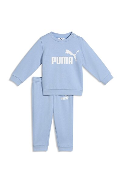 Puma Trening Minicats Ess Crew Set Fl Inf, Albastru, Copii