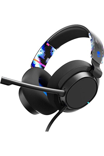 Skullcandy سماعة رأس سلكية للألعاب SLYR Pro للكمبيوتر وبلايستيشن 4 و5 وإكس بو...