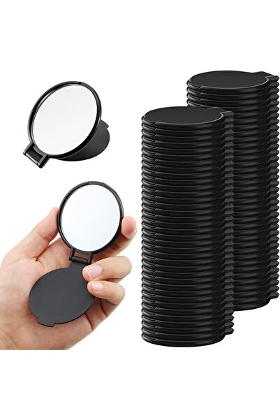 Yalikop 72 Pcs Compact Mirror Bulk Portable Round Makeup Mirror Mini Foldable...