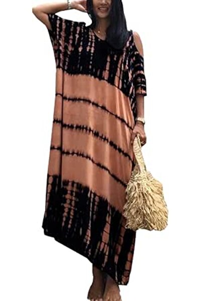 GENERAL Women's Summer Long Beach Dress Kimono Maxi Kaftan Cover ups