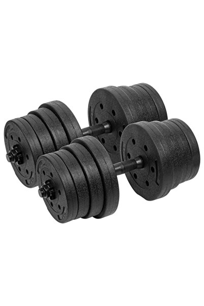 Rebel Set de gantere reglabile de 30 kg Active, cu bare și piulițe de siguranță