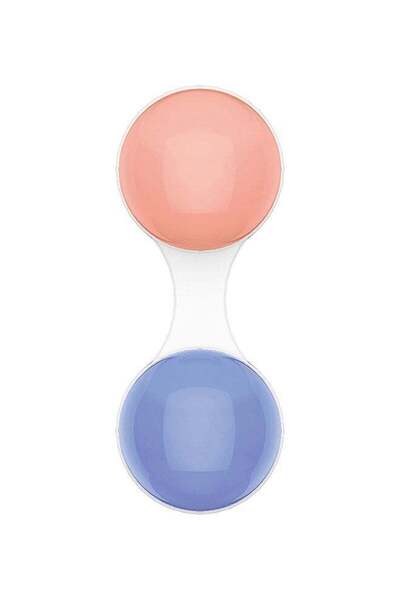 Arabest Teether Rattle Toy,13.5x16.8cm,Vibrant Colors,Non-Toxic for Babies