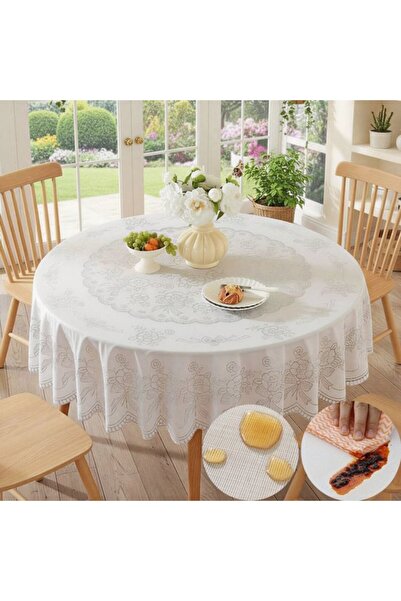 Generic Brand Waterproof, oil-proof, and heat-resistant tablecloth—easy-care ...