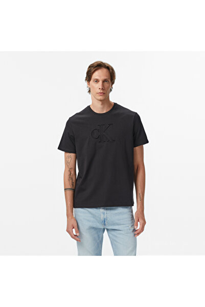 Calvin Klein Men's Crew Neck T-Shirt Black