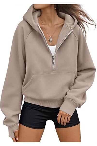 AUTOMET womens Ezau190 Sweatshirt | Fleece lined, soft material, hooded, jack...