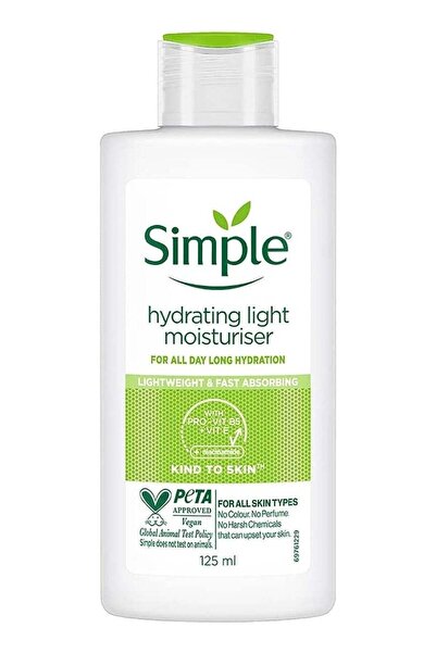 Simple Hydrating Light Daily Face Moisturizer, 125Ml