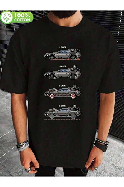 23ERVA Graphic Print Neck T-Shirt, Retro Plus Size Men's T-Shirt With Humorou...