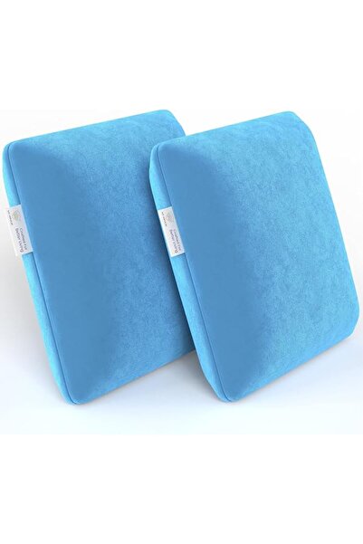 MY ARMOR Memory Foam Square Cushion for Back Pain Relief | for Car, Sofa/Diwa...