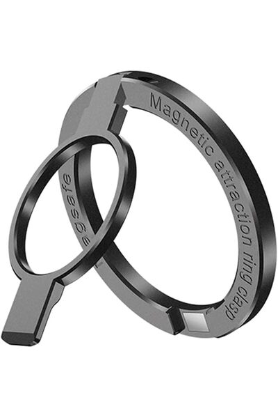EXCEFORE Magnetic Phone Ring Holder, Adjustable Zinc Alloy Phone Ring Holder,...
