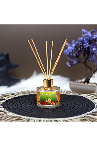 Alista Home Difuzor cu bețișoare de Crăciun, 100 ml, parfum de tămâie și cond...