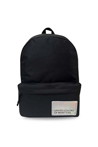 OEM Black Holographic Backpack with Logo 30x14x44cm