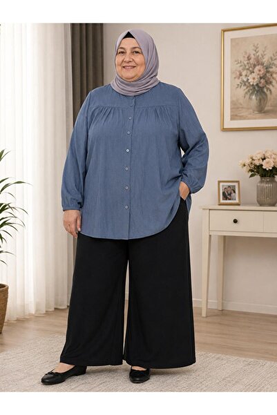 ARPATİ büyük beden anne gömlek