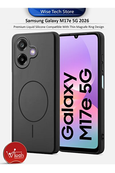 Wtech Samsung Galaxy M17e 5G 2026 SilkTouch Premium Matte Silicone Protective...