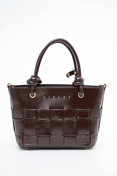 Sisley حقيبة يد نسائية بني SLY442