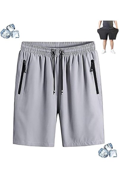 GENERAL Men's Ice Silk Stretch Quick-Dry Shorts, Summer Lightweight Quick Dry...